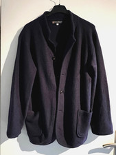CHARLES ROBERTSON hochwertige Wolljacke, L, blau, kaum getragen, "Finest English