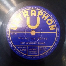 CZECH ULTRAPHON SONG OF VOLGA