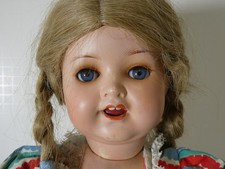 Antike porzellankopfpuppe - antike,