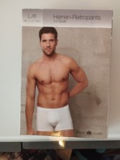 Herren retropants weiß - herren,