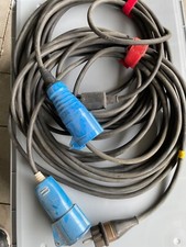 CEE 9,50 m Stromadapter Stromkabel Schuko CEE-Blau 16A Wohnwagenkabel Camping 2x