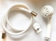 Duschset Brauseset Handbrause  Weiß Gold