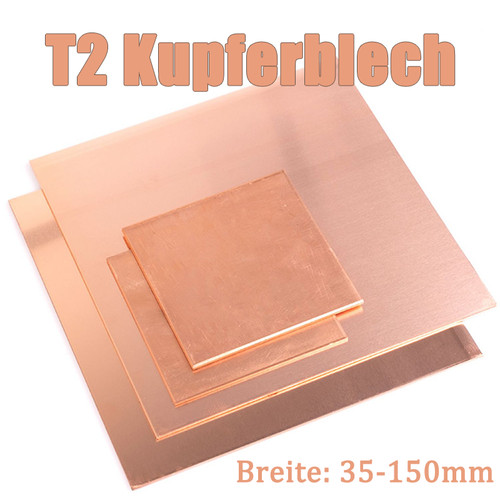 Kupferblech breite 150mm t2 - kupferblech,