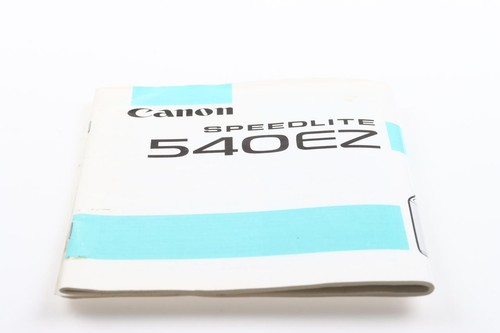 Canon speedlite 540ez - canon,