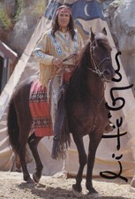 Autogramm - Gojko Mitic (Karl-May-Festspiele 2002) - Winnetou