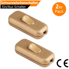 2x Schnurschalter 230V