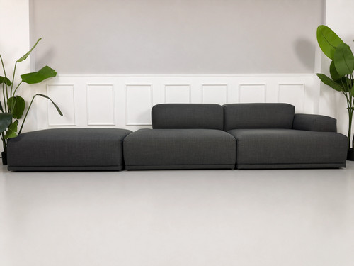 Muuto connect sofa grau stoff - muuto,