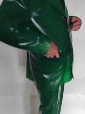 Anzug  jacket gummi 100%  gummiLATEX alle farben XS S M L XL 3XL 4XL Bolingier