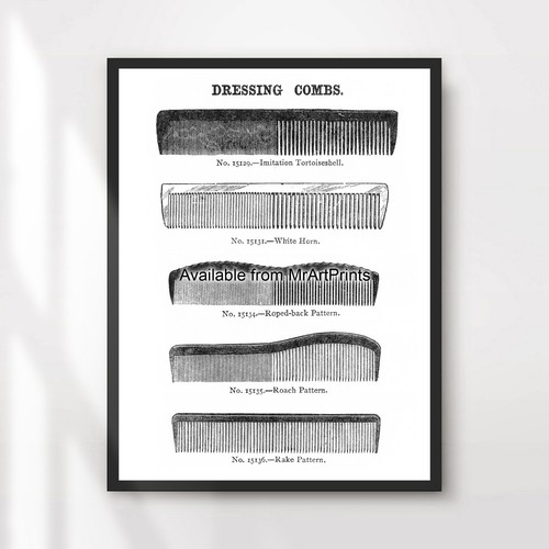 Kämme tabelle friseur - kämme,