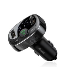 Baseus Bluetooth FM Transmitter Auto MP3 Player USB KFZ SD Freisprechanlage