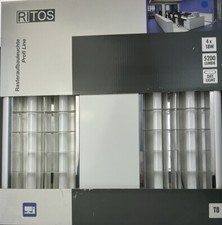 Profi Line Raster Deckenleuchte Ritos 4x18 W, White/Aluminium Klasse A