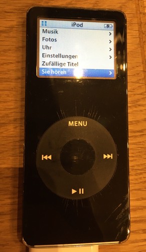 Ipod nano gen schwarz - ipod,