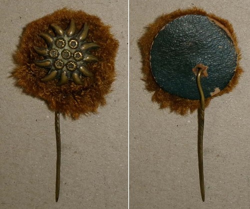 Anstecknadel edelweiß ca - anstecknadel,