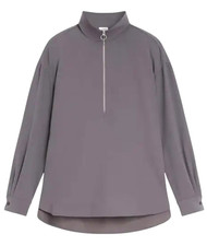 Closed Oversize Langarm Bluse