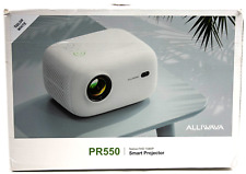 ALLIWAVA PR550 4K Mini Beamer Wifi6 Bluetooth FHD 1080P 18000 Lumen Fokus & Auto