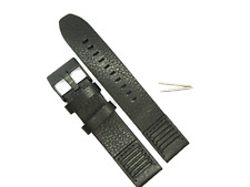 DIESEL Original Ersatzband Lederarmband DZ1837 Uhrband Schwarz watch strap 22 mm