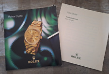 Rolex Oyster Katalog 1997 mit