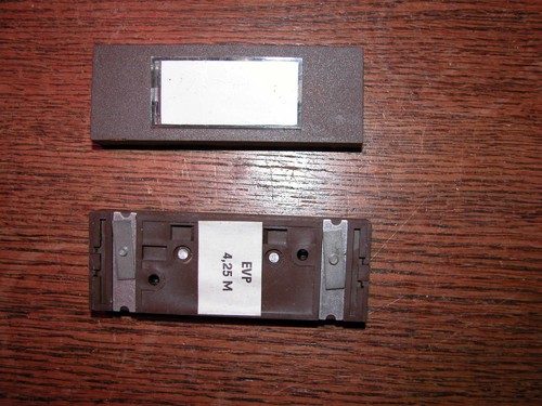 Klingelknopf braun ddr plastik - klingelknopf,