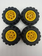 Lego Technic Räder x4 gelb