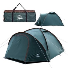 Campingzelt 3-4 Personen doppelwandig wasserdicht verdunkelt 3000mm Wassersäule