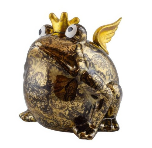 Spardose frosch freddy mit - frosch,