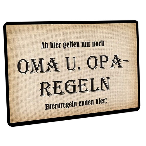 Fussmatte hier gelten - fussmatte, ab