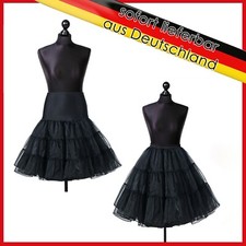 schwarze Petticoat Tüllrock