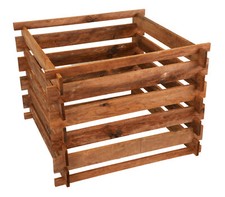 Holzkomposter xxl 120x120xh70 - holzkomposter,
