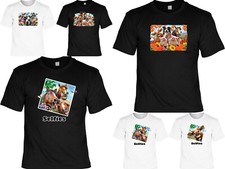 Bauernhof Tiere Motiv T-Shirt