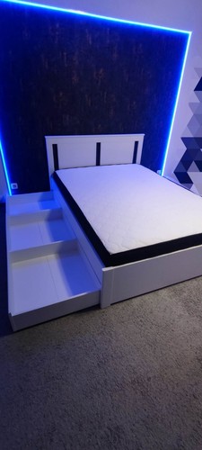 Bett mit lattenrost - bett,