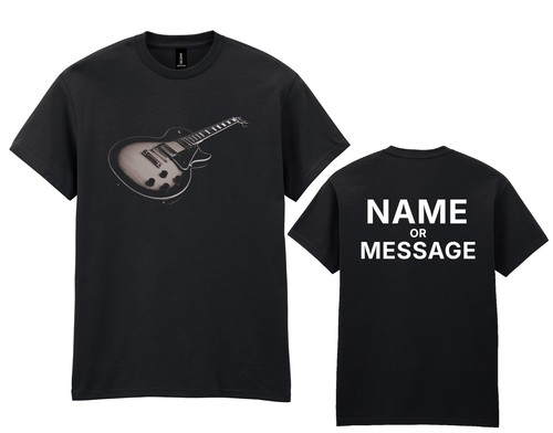 Grafik shirt gitarre - grafik, t-shirt