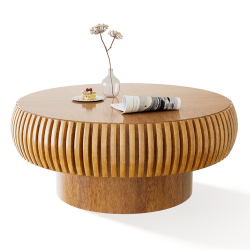 Runder couchtisch mit - runder,