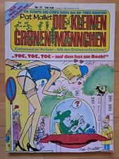 Die kleinen grünen Männchen Nr.21 von 1989 - TOP Z1 COMIC-ALBUM Pat Mallet