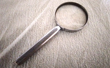 ALTE LUPE MIT VERZIEHRUNG LUPE