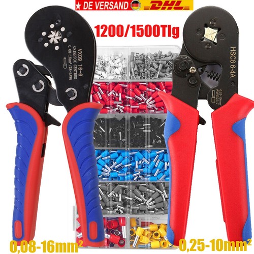 Crimpzange aderendhülsen set - crimpzange,