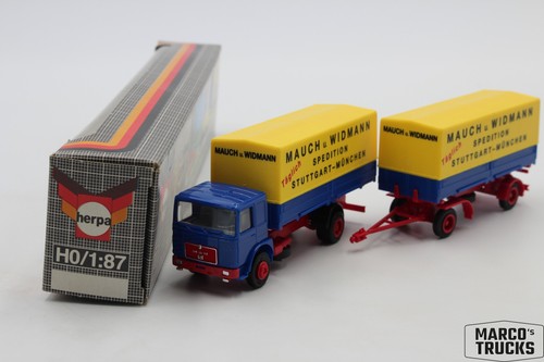 Herpa man hängerzug mauch - man,