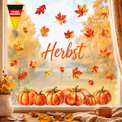 Fensterbilder herbst - fensterbilder,