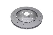 2x Bremsscheibe vorne gelocht