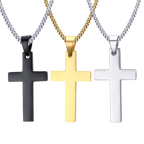 Halskette kreuz anhänger - halskette,