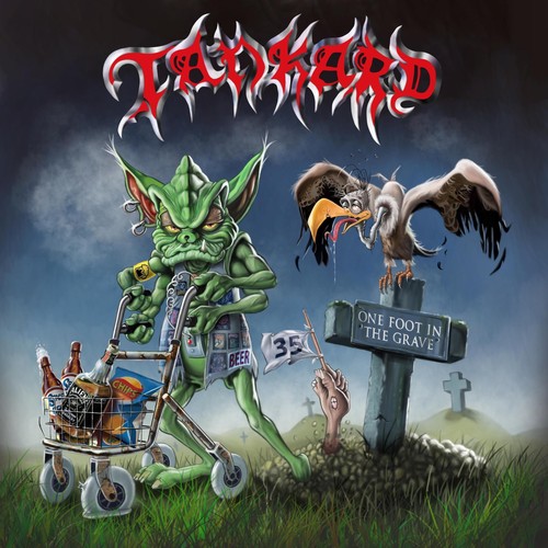 Tankard one foot the grave - foot,