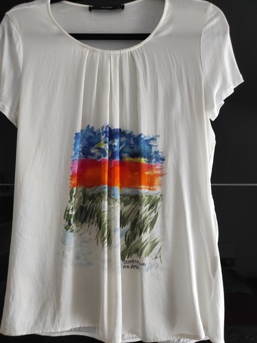 Seidenshirt m hallhuber - gr.,