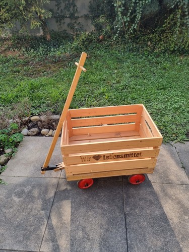 Vintage handwagen rakete - "rakete", –