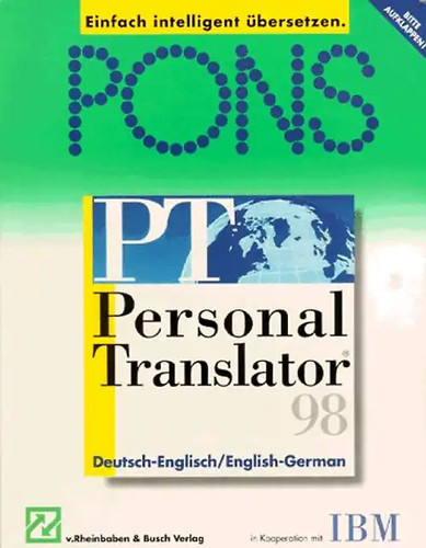 Pons personal translator 0 - personal,