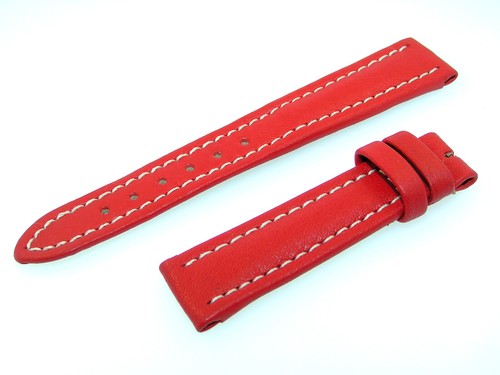 Breitling band 15mm kalb rot - 15mm,