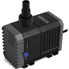 Kompakte 600l/h Aquarium Tauchpumpe - Effiziente Teichpumpe mit 1,3m Förderhöhe