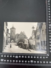 Vintage Foto Archivfoto Rothenburg ob der Tauber