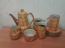 kaffeeservice 6 pers.  Chodziez porzellan Kanne Zuckerdose Tasse Unterteller