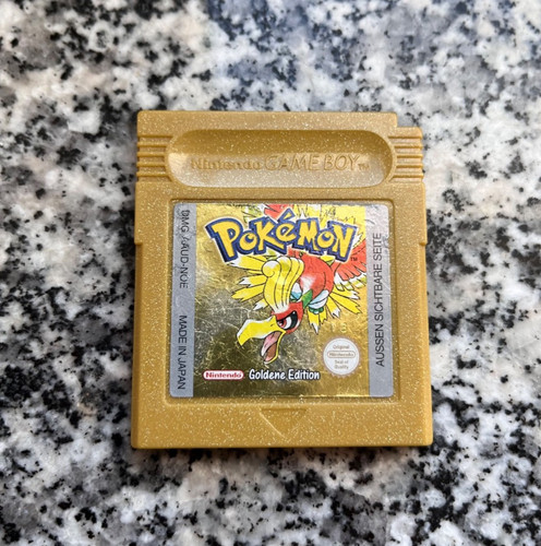 Pokémon goldene edition - edition, game