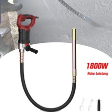 Betonrüttler 1800W Innenrüttler Flaschenrüttler Beton-Verdichter Rüttelflasche