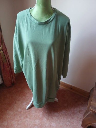 Oversize sweatkleid - sweatkleid, /